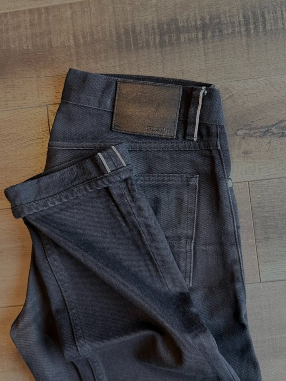 Gustin Slim Black Stretch Jeans 30 x 34